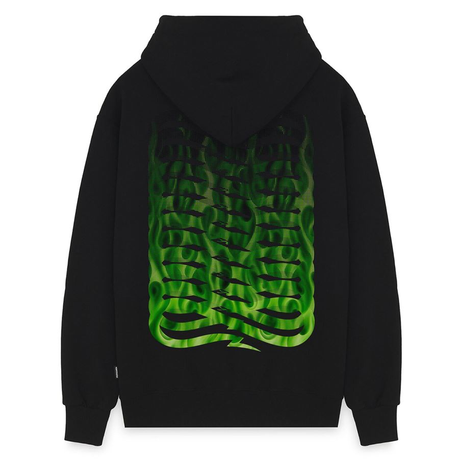 Ribs Flame Hoodie felpa con cappuccio da uomo Propaganda | 25SSPRFE35201