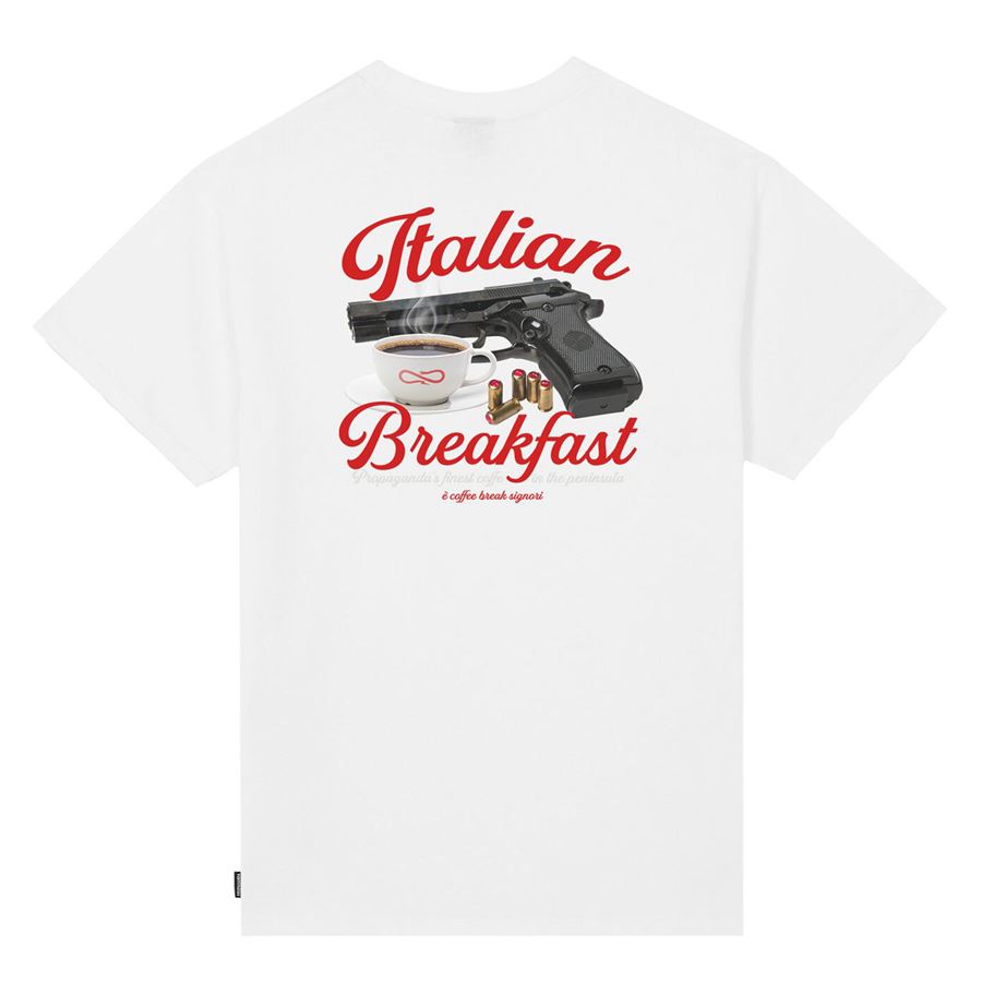 Breakfast Tee t-shirt manica corta da uomo Propaganda | 25SSPRTS94802