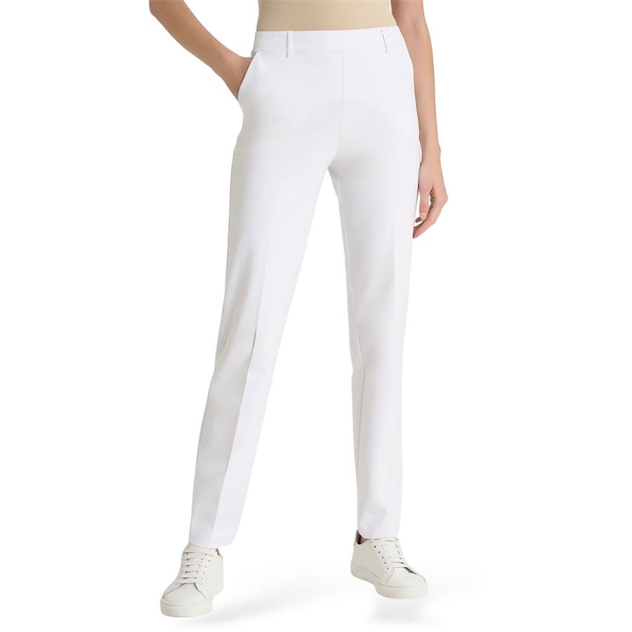 Pantalone dritto con tasche in Compact Light da donna Ragno | D293PP010