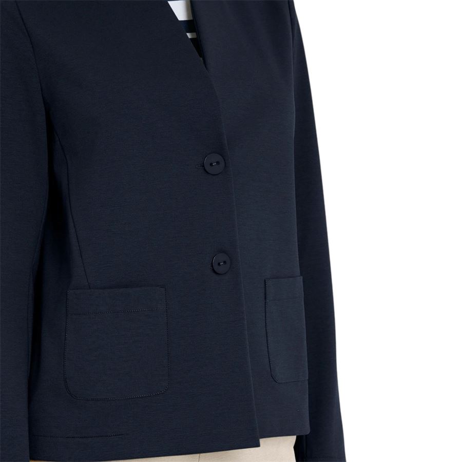 Blazer corto con revers alzato in Compact Light da donna Ragno | DC70G9078