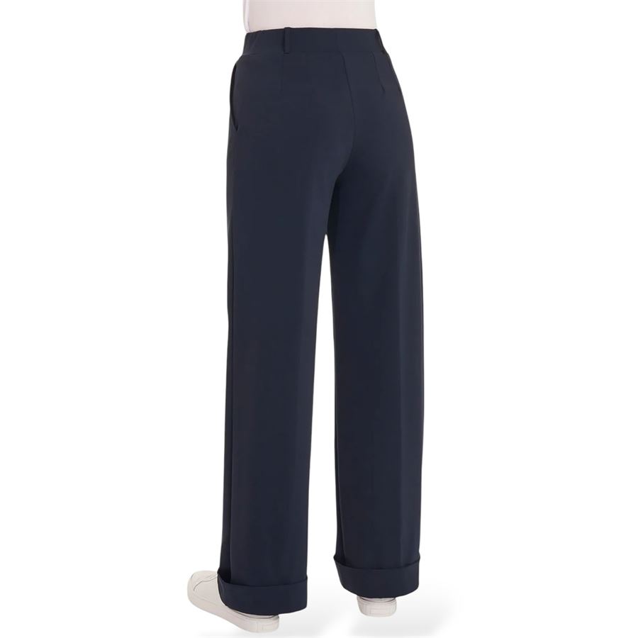 Pantalone ampio con tasche in Compact Light da donna Ragno | DC70P4078