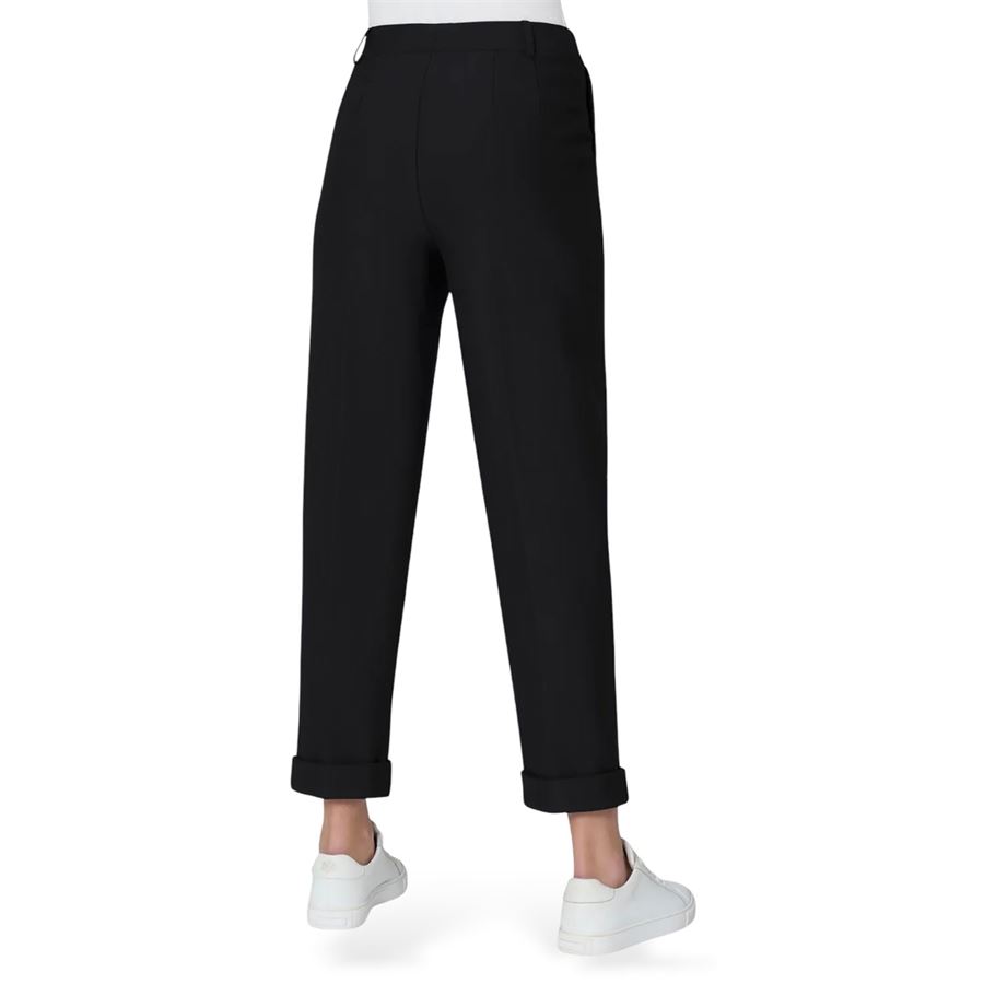 Pantalone a carota con tasche in Compact Light da donna Ragno | DC70PF020