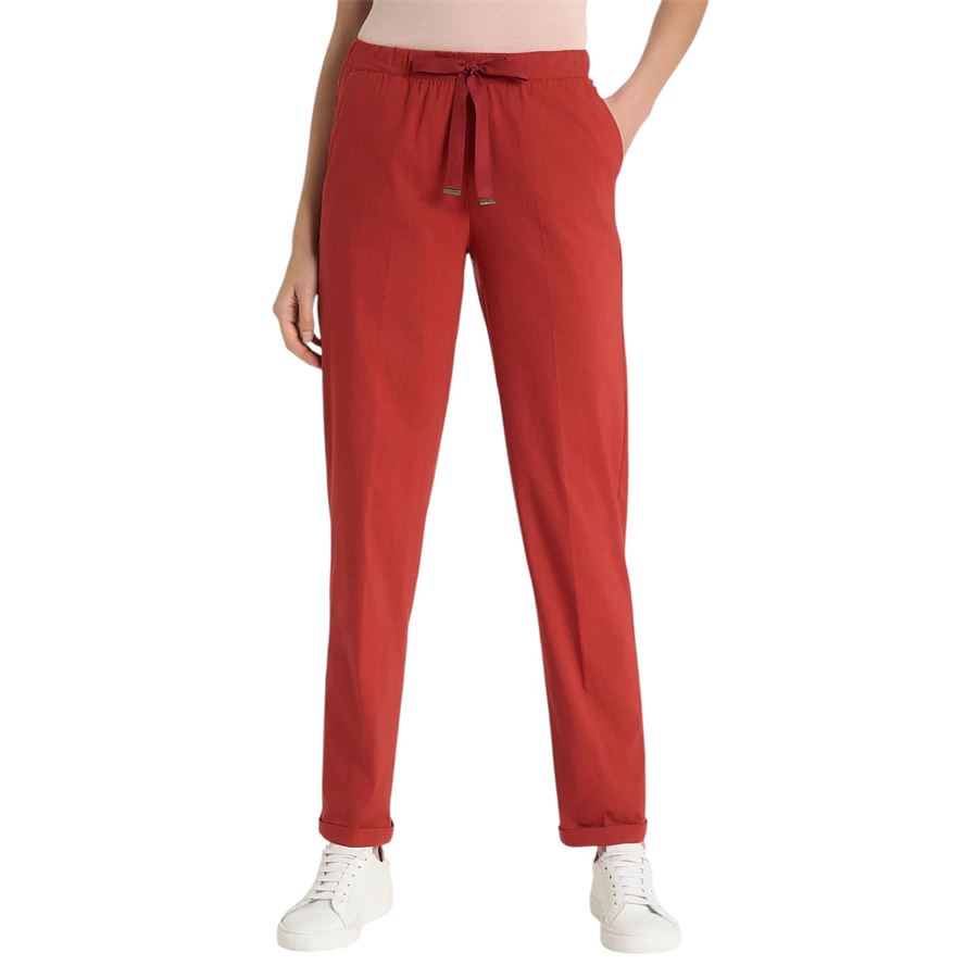 Pantalone jogger con tasche in Super Fresh da donna Ragno | DH15PUB07
