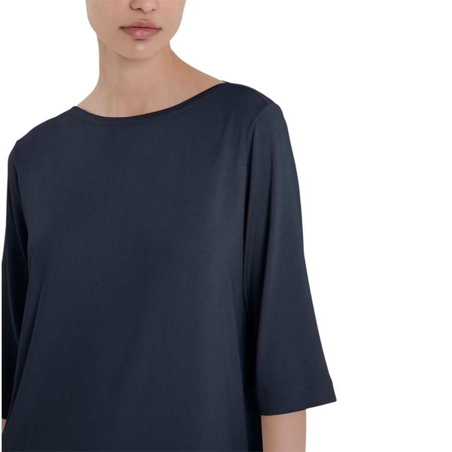 Maglietta con manica 3/4 in misto viscosa da donna Ragno | DN12TW078