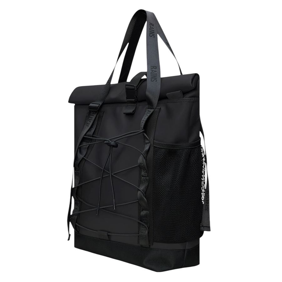 Trail Rolltop Tote Bag borsa unisex uomo donna Rains | RA13390BLA
