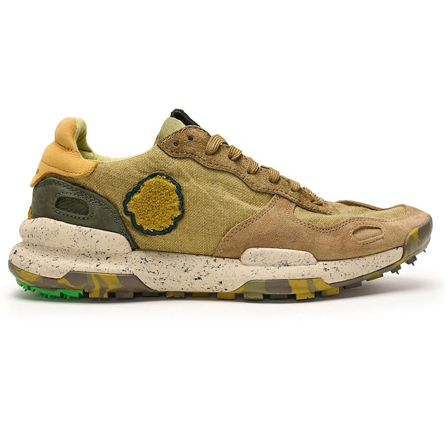 Chacrona Linen sneakers da uomo Satorisan | 110107AWHEATHEREDKAKI