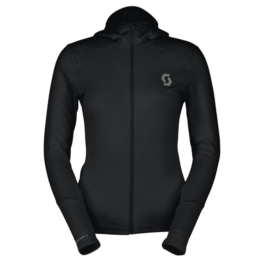 Felpa da donna con cappuccio SCOTT Defined Light Scott | 414482BLCK
