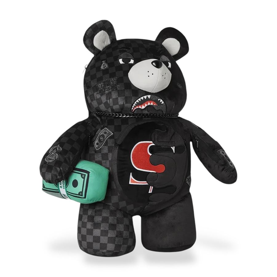 Unfinished Shark Teddy Bear zaino Sprayground | 910B7476NSZ