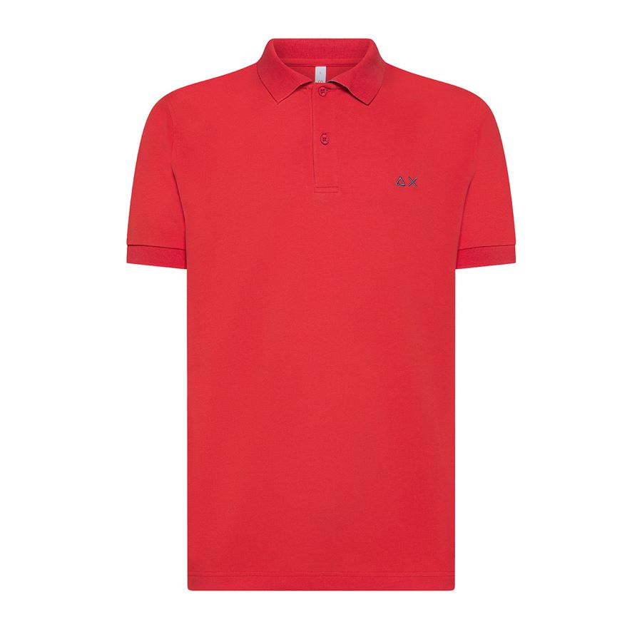 Polo Print Under Collar S/s polo manica corta da uomo Sun68 | A3511510