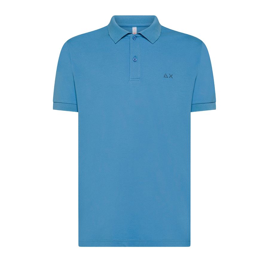 Polo Print Under Collar S/s polo manica corta da uomo Sun68 | A3511556