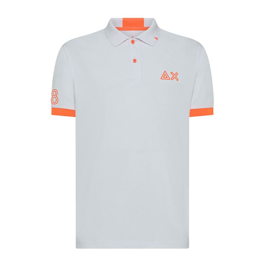 Polo Logo Fluo S/s polo manica corta da uomo Sun68 | A3512201