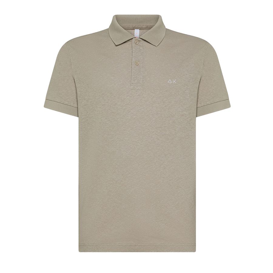 Polo Jersey Linen S/s polo manica corta da uomo Sun68 | A3513398