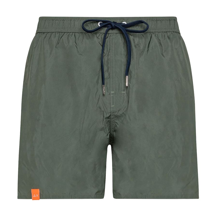 Swim Pant Water Print Militare costume a pantaloncino da uomo Sun68 | H3311819