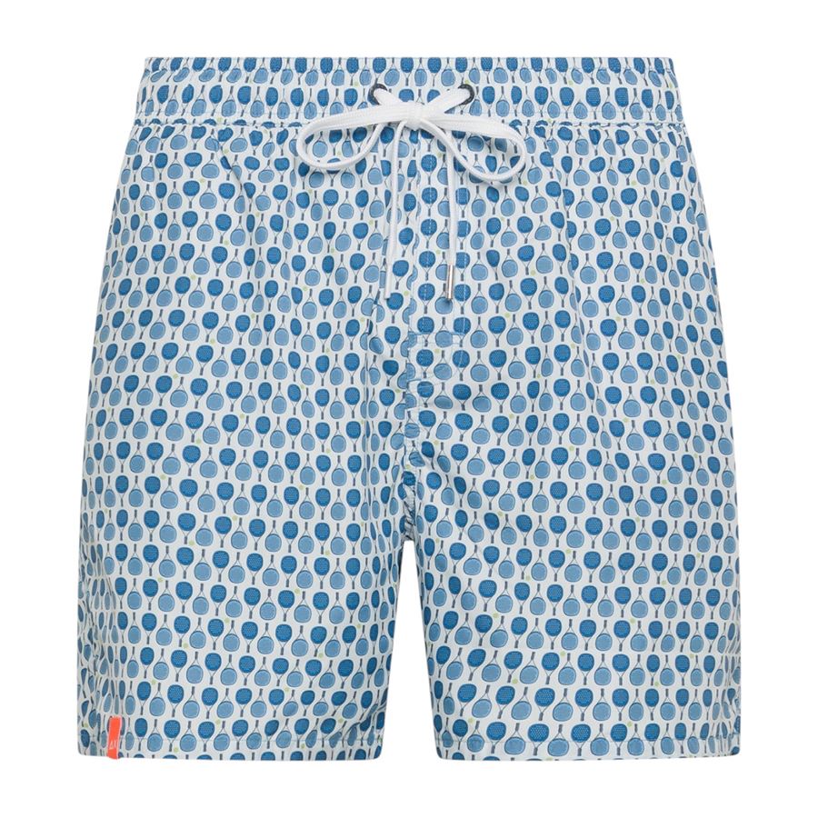 Costume a pantaloncino uomo da mare con stampa Sun68 | H351110113
