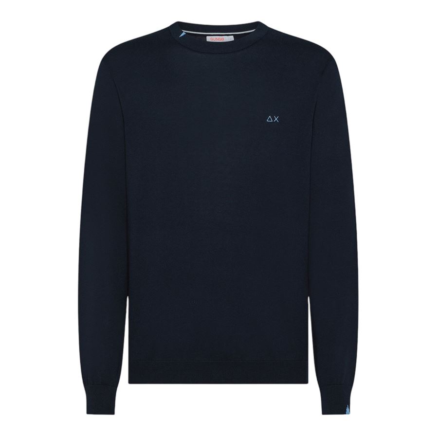 Sweater Basic L/s maglia maniche lunghe da uomo Sun68 | K3510107