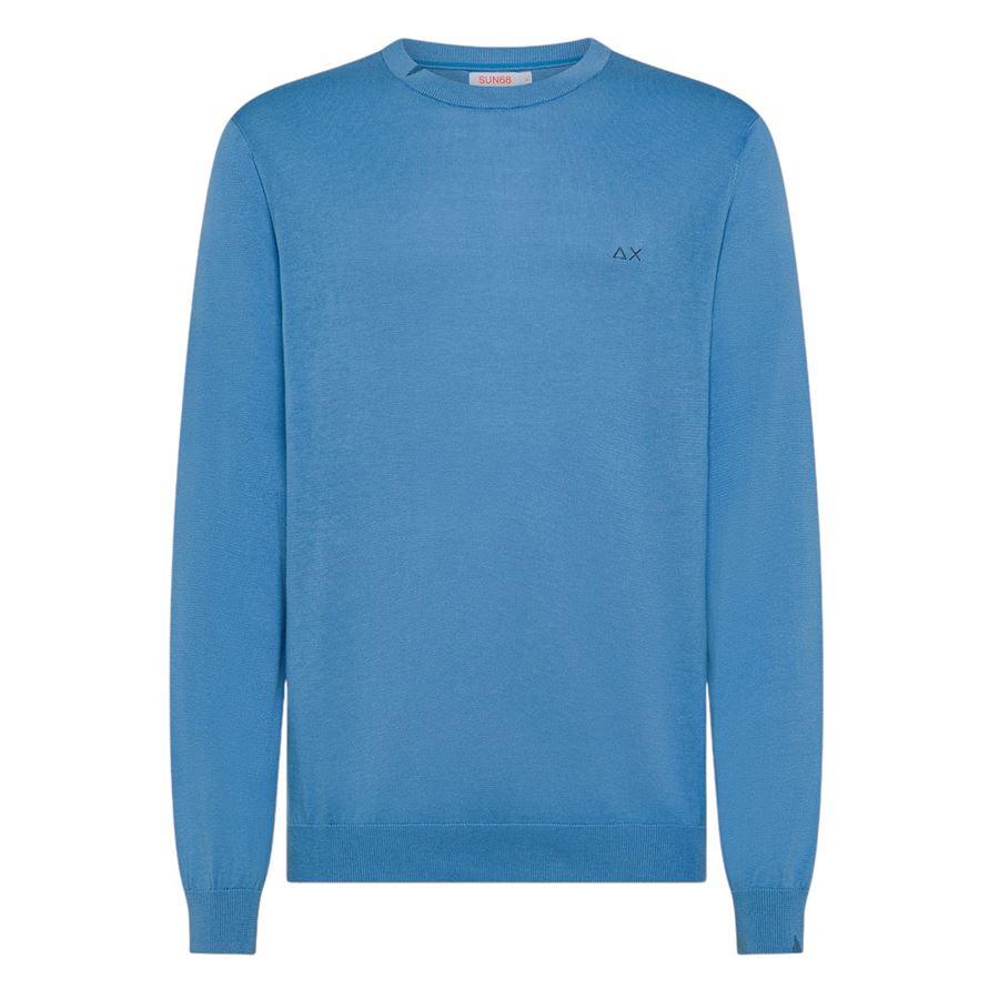 Sweater Basic L/s maglia maniche lunghe da uomo Sun68 | K3510156
