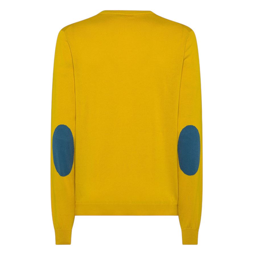 Sweater Elbow Contrast color maglia da uomo Sun68 | K3511023