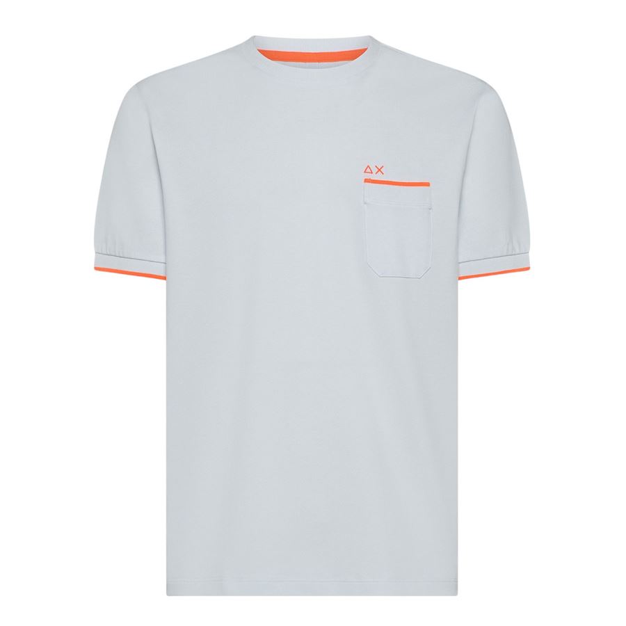 Piquet Small Stripe Fluo S/s t-shirt manica corta da uomo Sun68 | T3512401