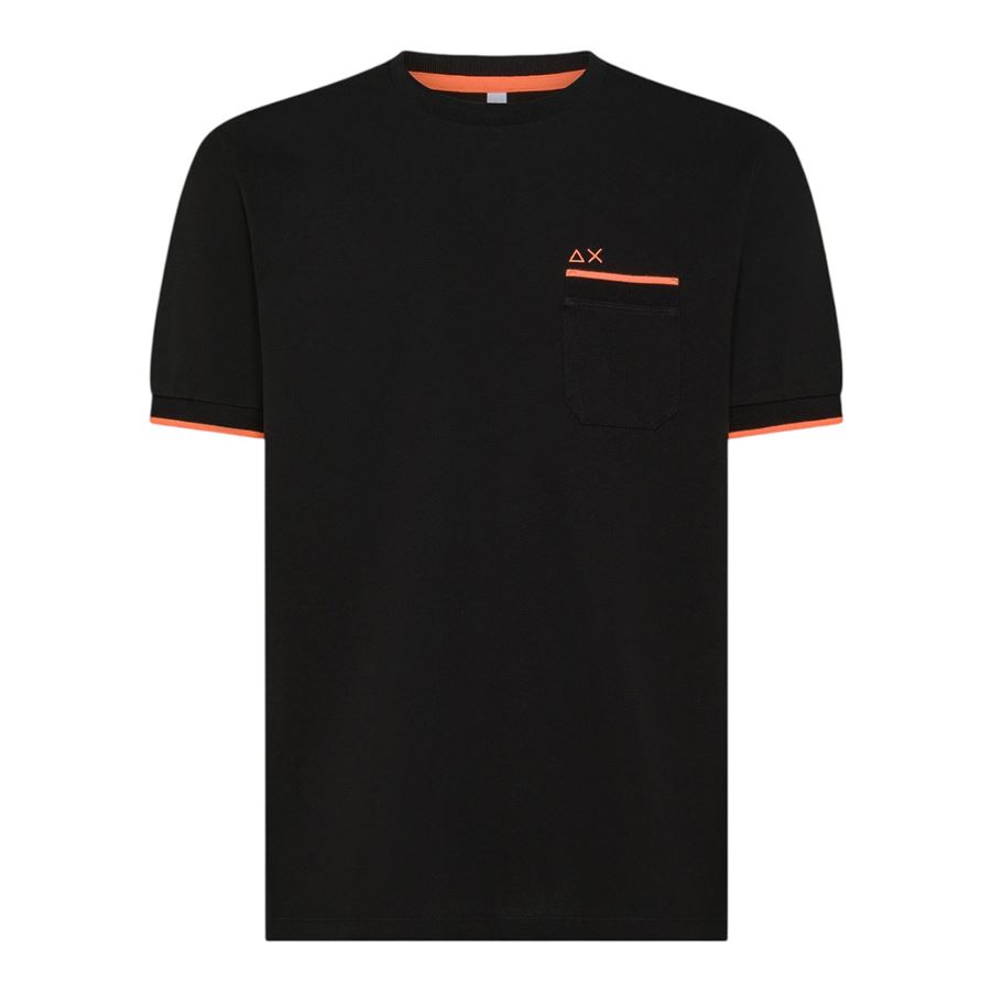 Piquet Small Stripe Fluo S/s t-shirt manica corta da uomo Sun68 | T3512411