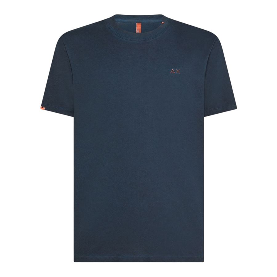 T-shirt maniche corte da uomo in jersey di cotone Sun68 | T3514507