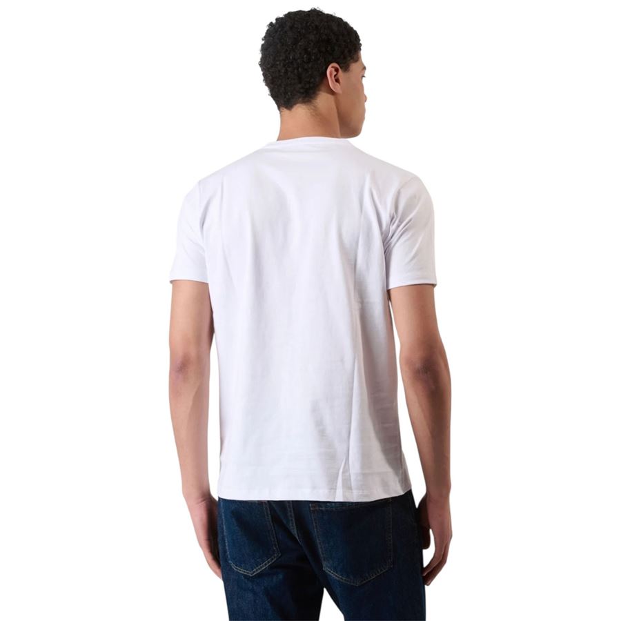 T-shirt maniche corte da uomo con Stampa Surf Superlculture | V1017WHITE