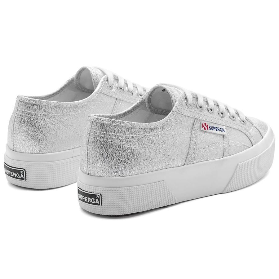 2740 Platform lame sneakers da donna Superga | S6128SW031