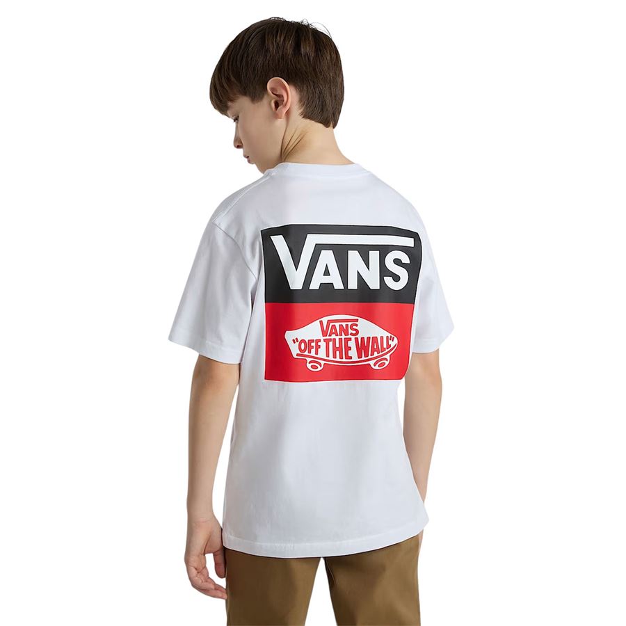 OG Logo t-shirt maniche corte da bambino Vans | VN000GDGWHT
