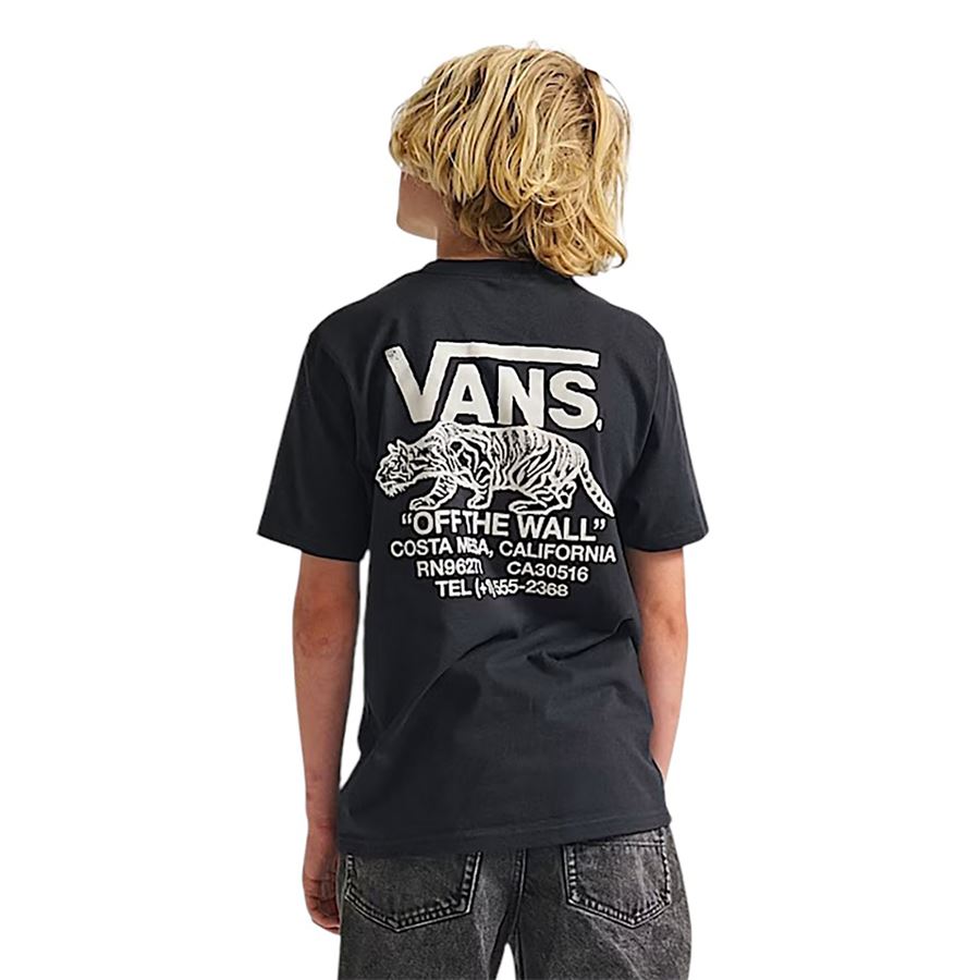 Sneaky t-shirt maniche corte da bambino Vans | VN000MK2BLK