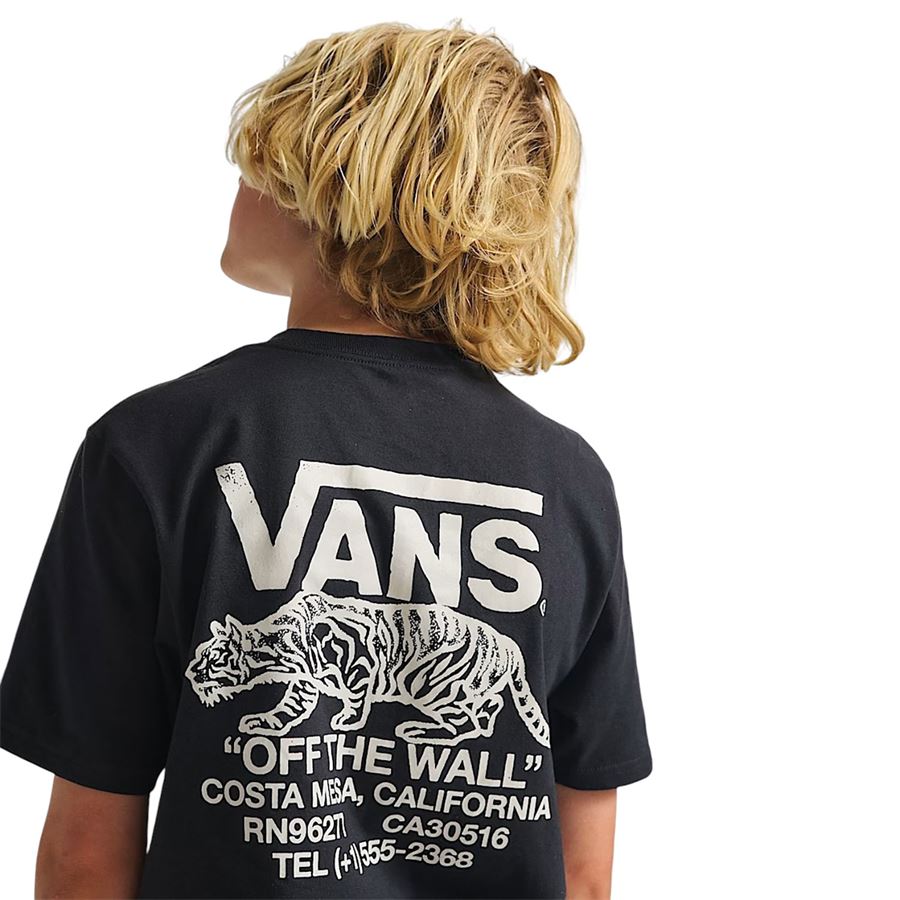 Sneaky t-shirt maniche corte da bambino Vans | VN000MK2BLK