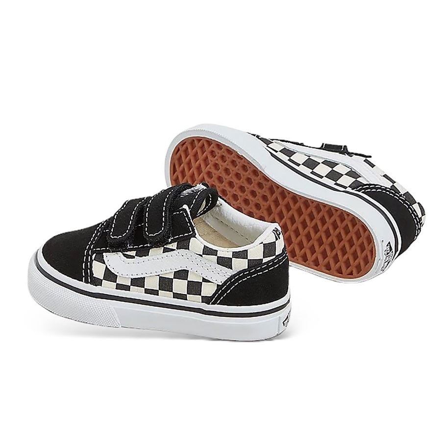 Td Old Skool V Primary Check sneakers da bambino Vans | VN0A38JNP0S