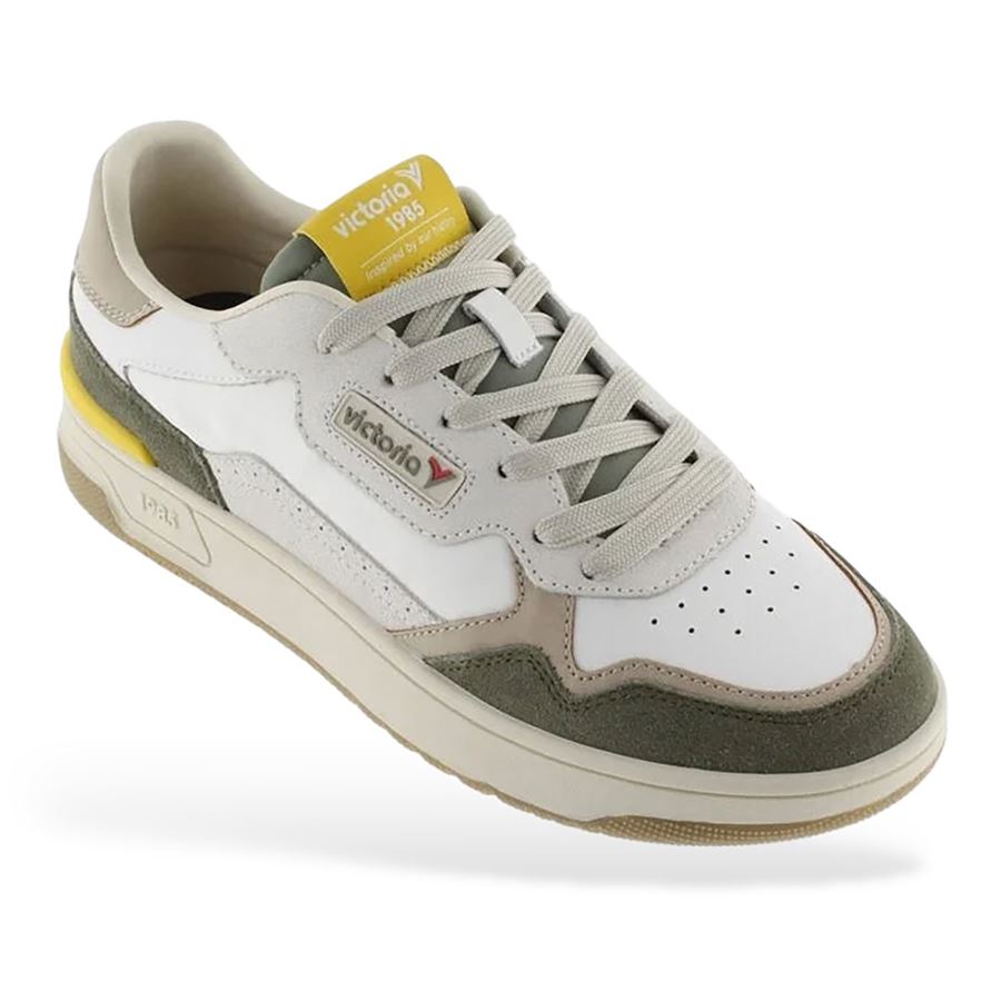 C80 - Color Block sneaker da uomo Victoria | 8800124KAKI
