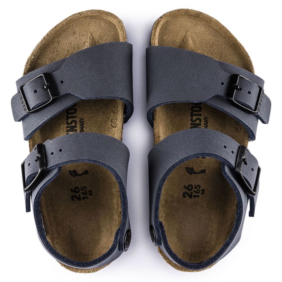 New York Kids Navy, Birkibuc - Calz. Stretta sandalo da bambino Birkenstock | 087773X