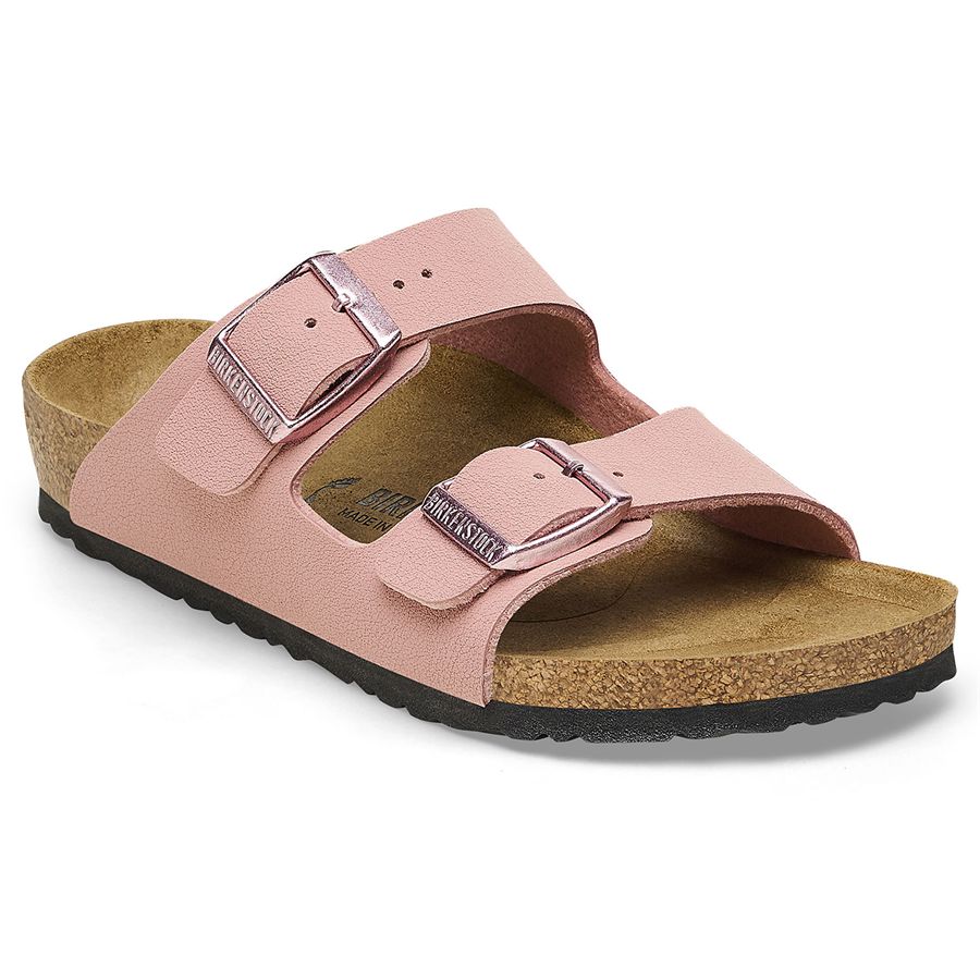 Arizona Kids pink clay, Birkibuc - Calz. Stretta ciabatta da bambina Birkenstock | 1026423X