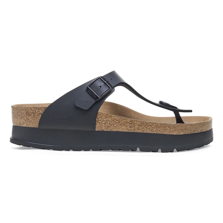 Gizeh Platf black veg Birko Flor infradito da donna Birkenstock | 1027367X