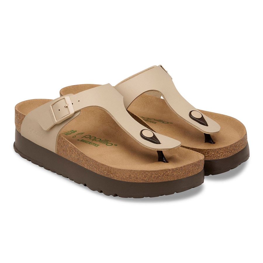 Gizeh Platf sandcastle veg, Birko Flor infradito da donna Birkenstock | 1031205X