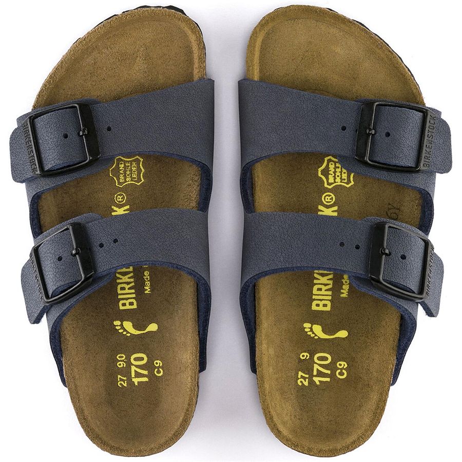 Arizona Kids Navy, Birkibuc - Calz. Stretta ciabatta da bambini Birkenstock | 552903X