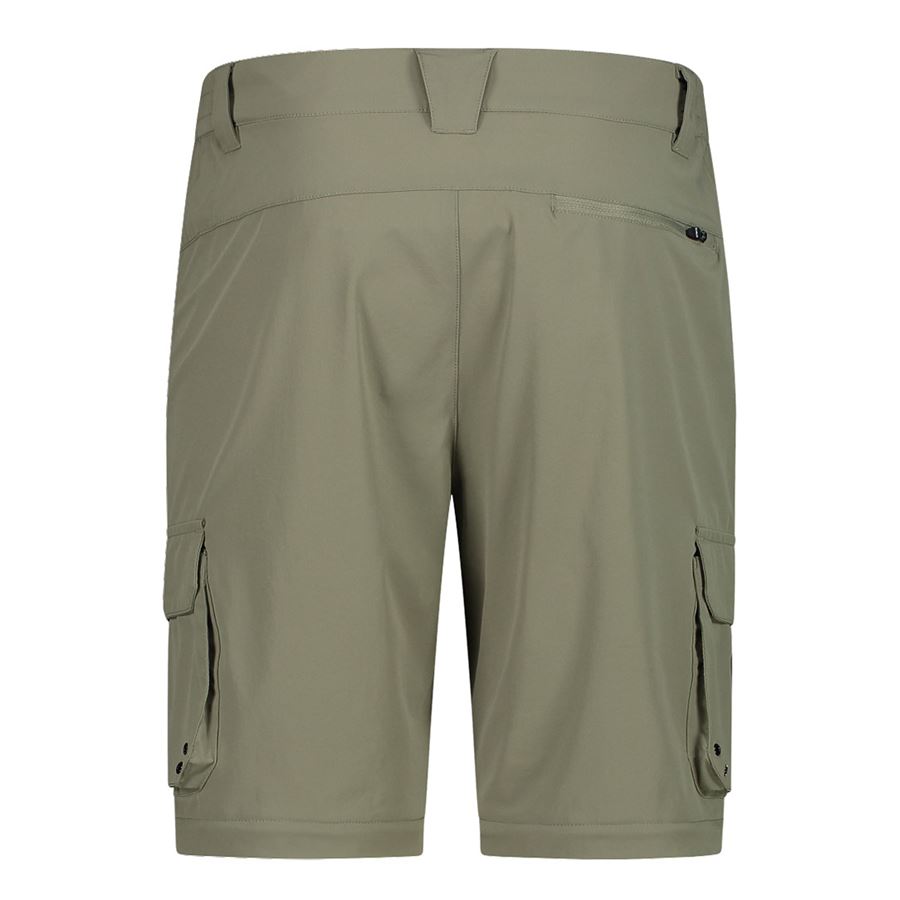 Pantaloni zip off con tasconi laterali stretch da uomo Cmp | 31T5627E663