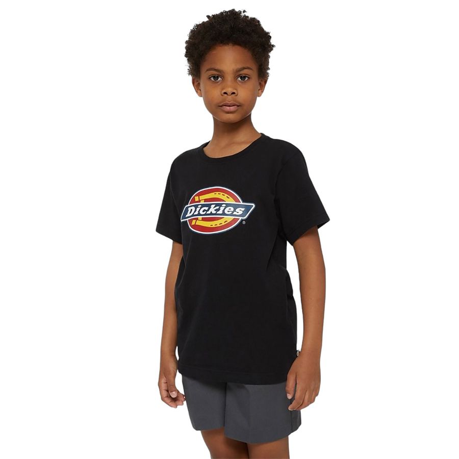 K Icon Logo Tee t-shirt manica corta da bambino Dickies | DK0KSR27KBK
