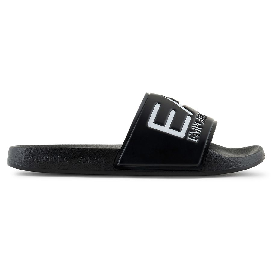 Slides con Maxi logo ciabatta unisex uomo donna EA7 | 7X000108AF15118AF15118UC001