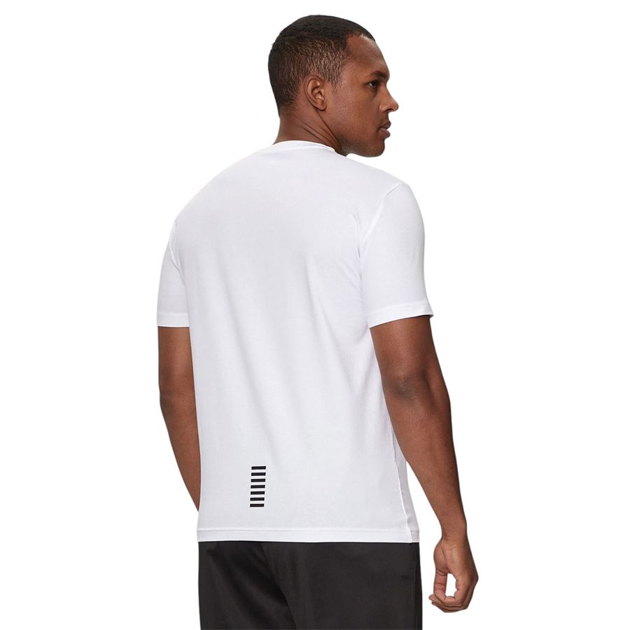 T-shirt Core Identity in jersey di cotone stretch da uomo EA7 | 8NPT261100