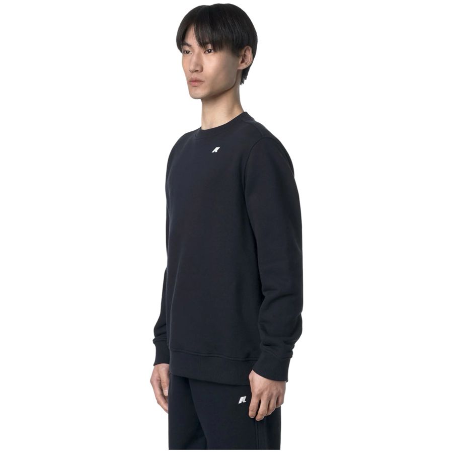 Baptiste French Terry felpa girocollo da uomo K-Way | K31363WK89