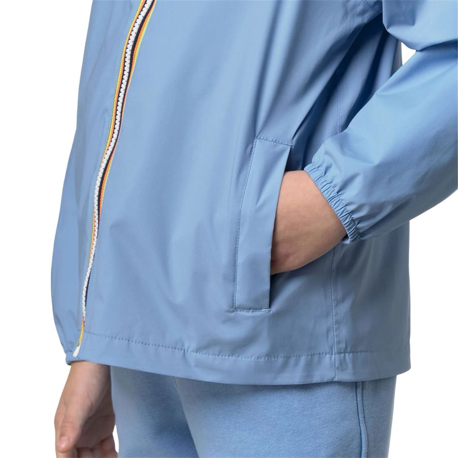 P. Jack Stretch nylon jersey giubbino impermeabile da bambino K-Way | K41335W356X