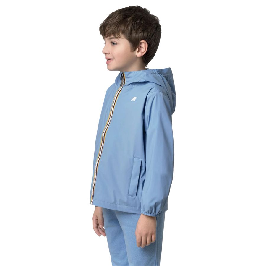 P. Jack Stretch nylon jersey giubbino impermeabile da bambino K-Way | K41335W356