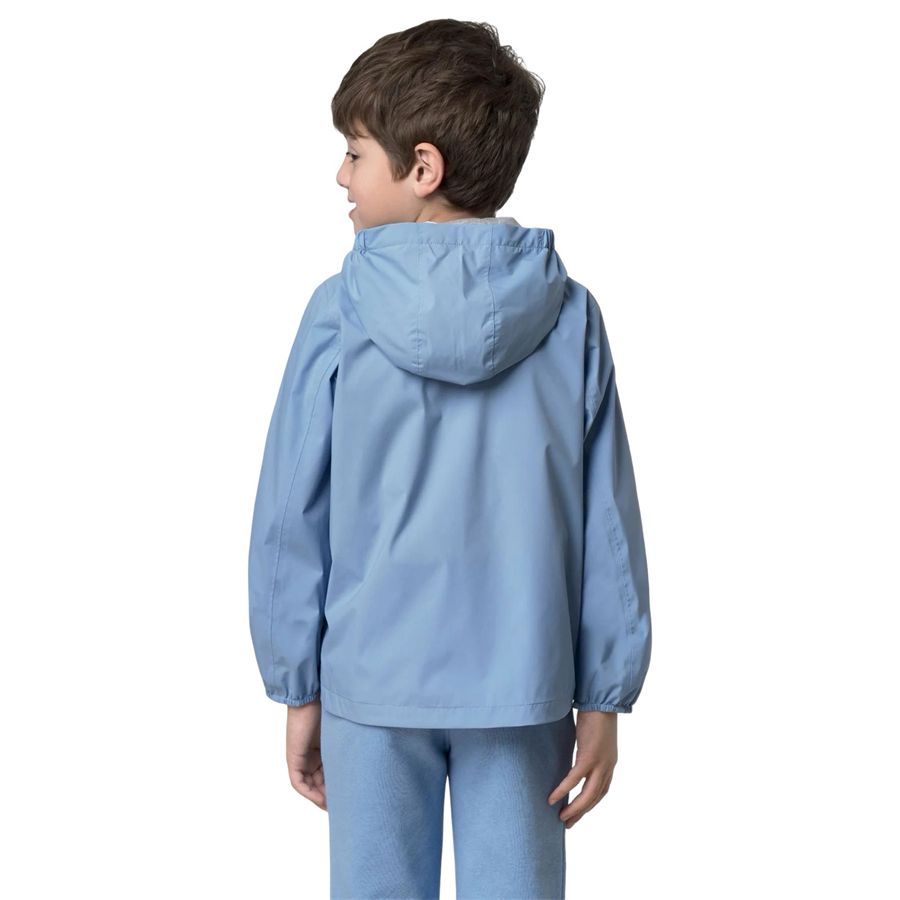 P. Jack Stretch nylon jersey giubbino impermeabile da bambino K-Way | K41335W356