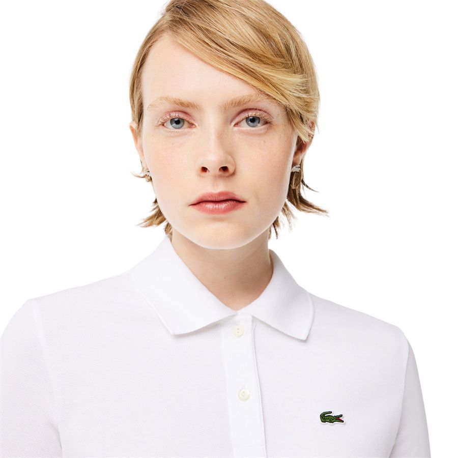 Best polo manica corta regular fit in morbido petit piqué da donna Lacoste | PF7839001