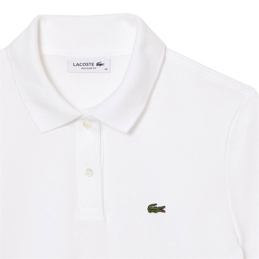 Best polo manica corta regular fit in morbido petit piqué da donna Lacoste | PF7839001