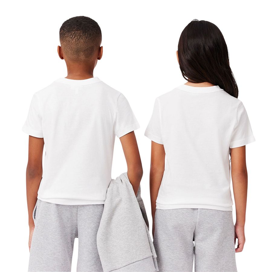 Lb Core t-shirt manica corta in cotone da bambini Lacoste | 947025W8L