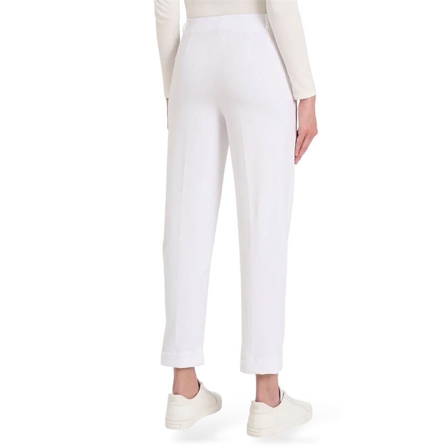 Pantalone a carota con tasche in Compact Light da donna Ragno | DC70PF010