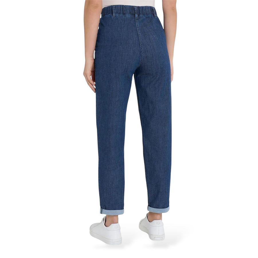 Jeans a carota con tasche in Light Denim da donna Ragno | DN18P7007