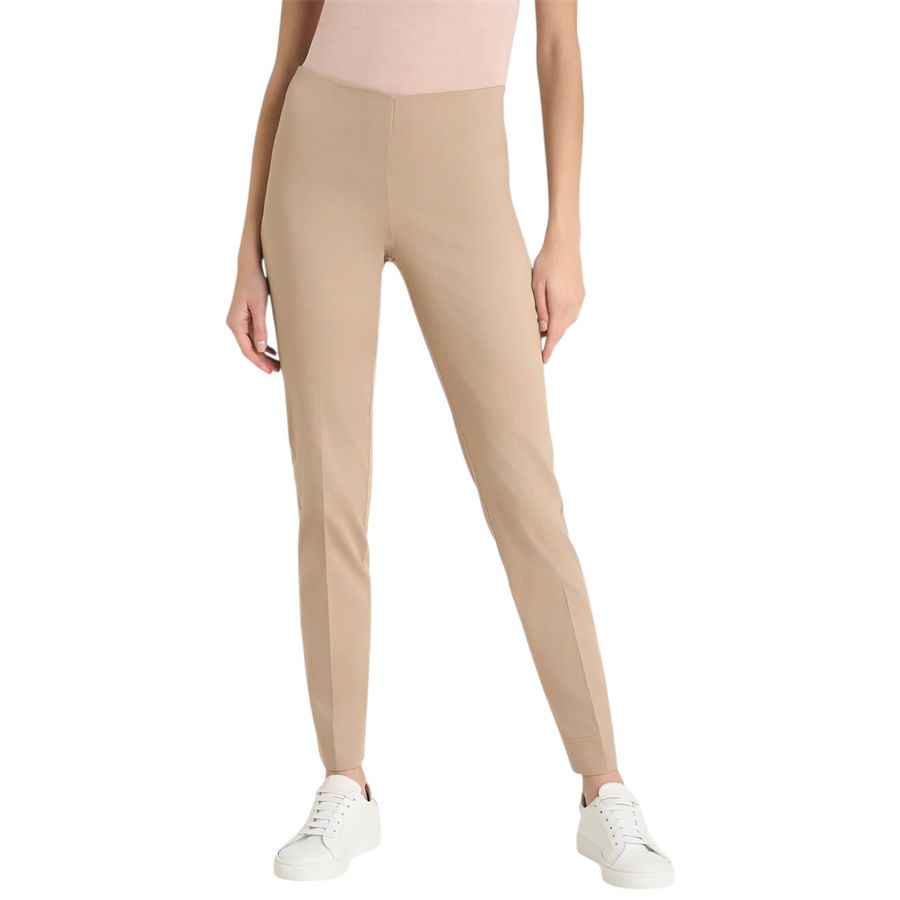 Pantalone a sigaretta con spacchetti in Satin Power da donna Ragno | DN22PSB29